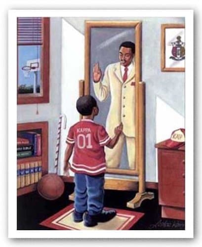 Nupe Or Bust - Kappa Alpha Psi by Lester J. Kern 8"x10" Art Print Poster