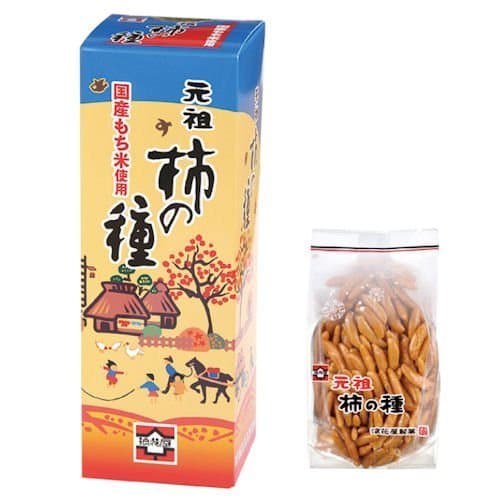 Naniwa-ya persimmon seeds BOX 80gX3 bags