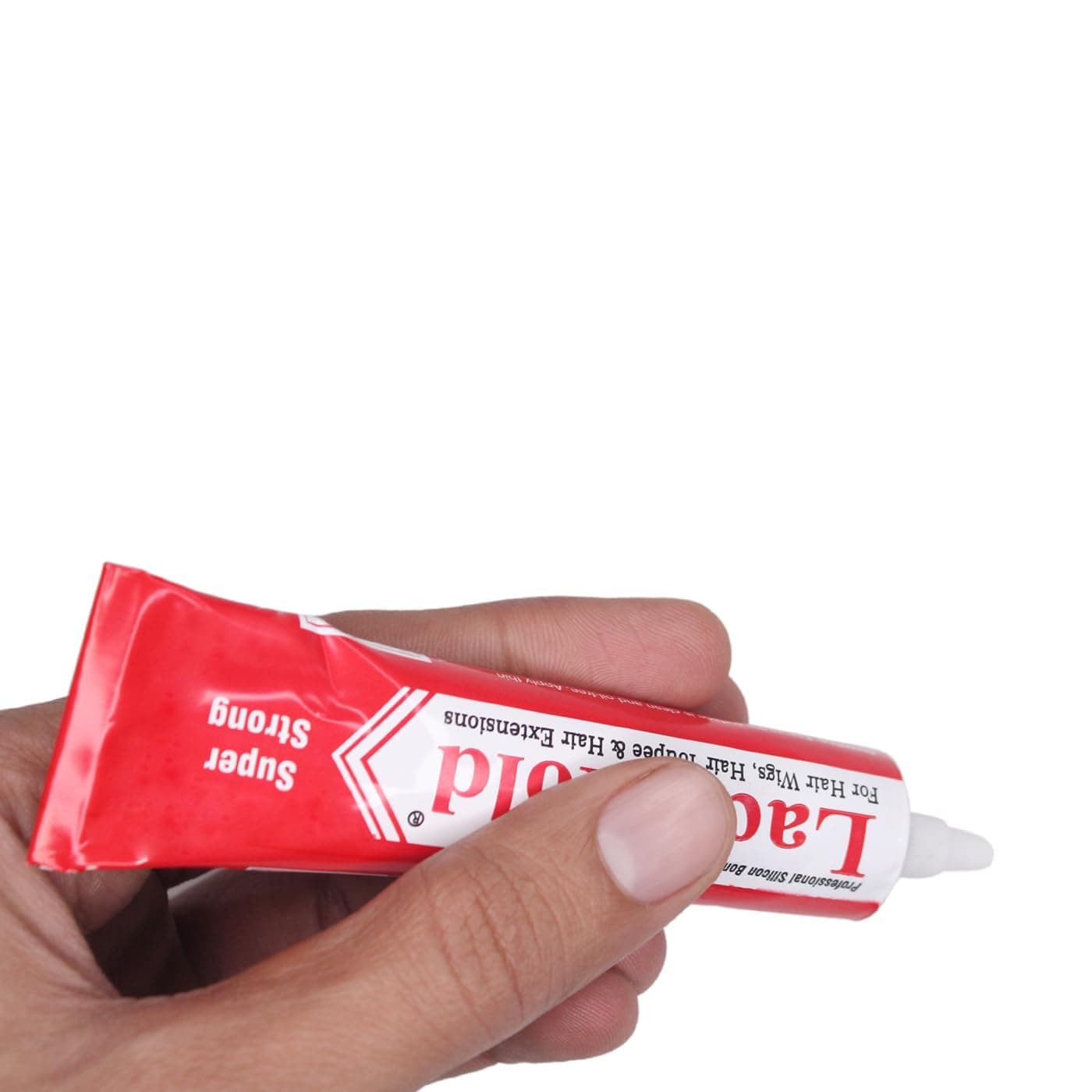 Dream Exim 28g lace Hold Wig Glue for Hair Patch/Wig/Extension, Ultra Hold, 1-31 Days Wear, Transparent WATERPROOF FIXING GLUE LACE HOLD TUBE FOR HAIR SYSTEM FOR HAIR PATCH HAIR EXTENSION.