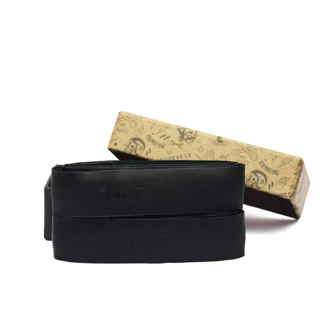 Leather Motorcycle Grips Wrap