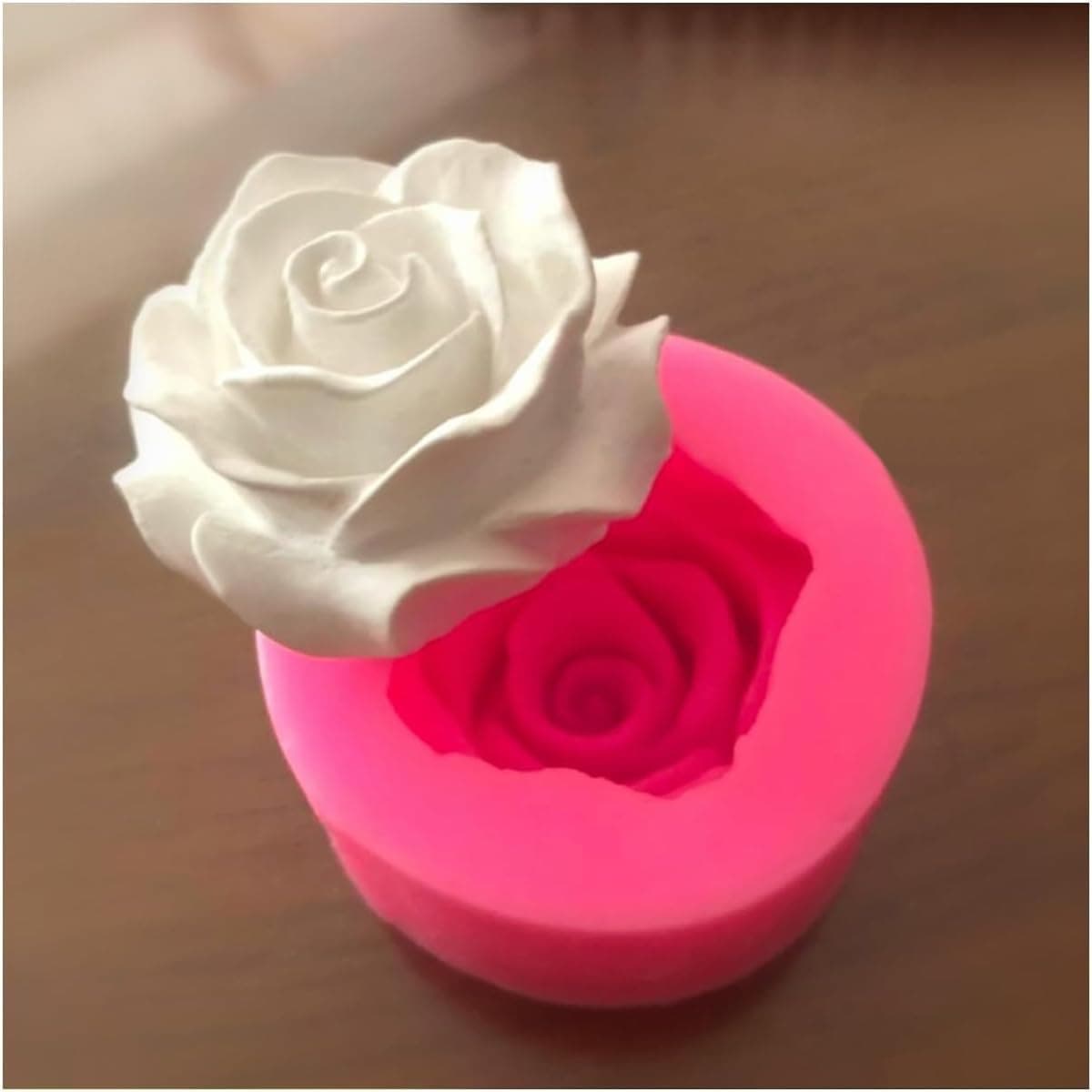 2PCS Rose Flowers Silicone Molds Cake Chocolate Mold Wedding Cake Decorating Tools Fondant Sugarcraft Cake Molds
