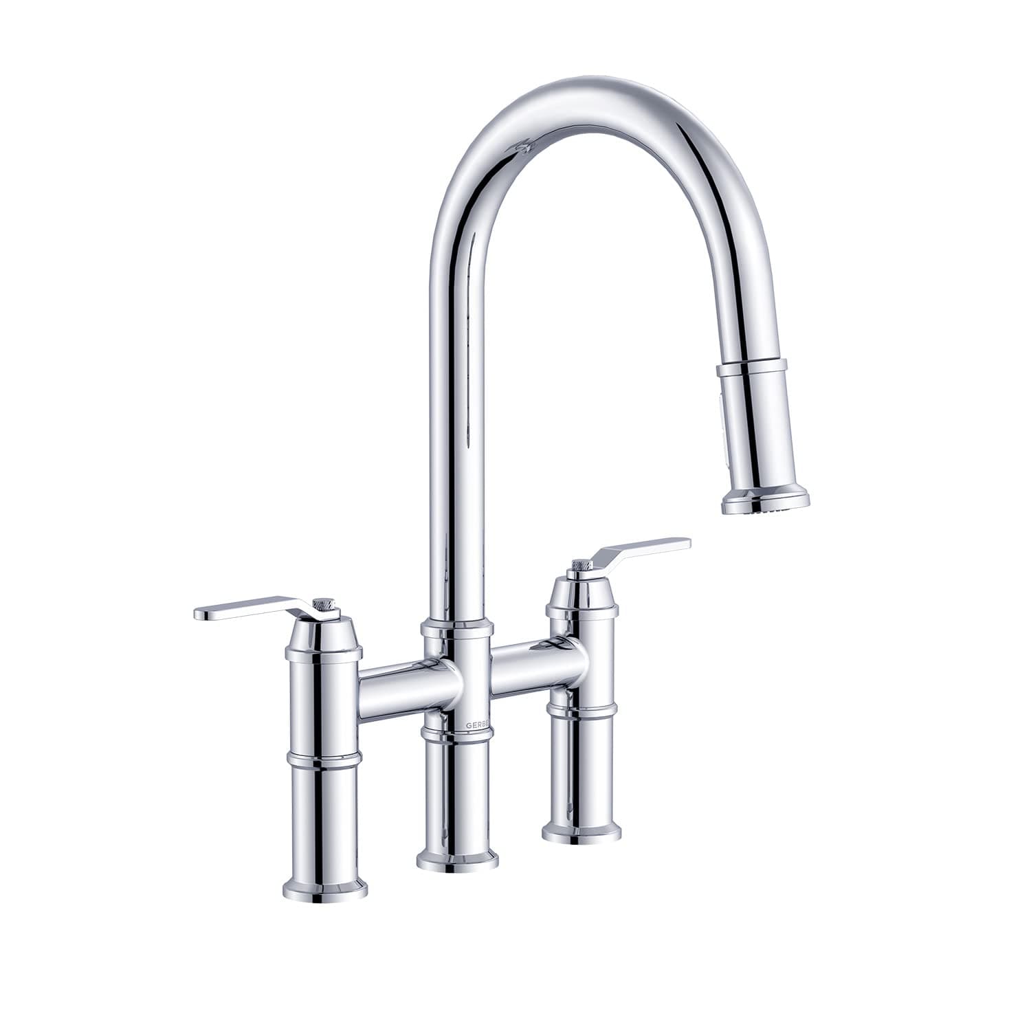Kinzie 2H Bridge Pull-Down Kitchen Faucet 1.75 gpm