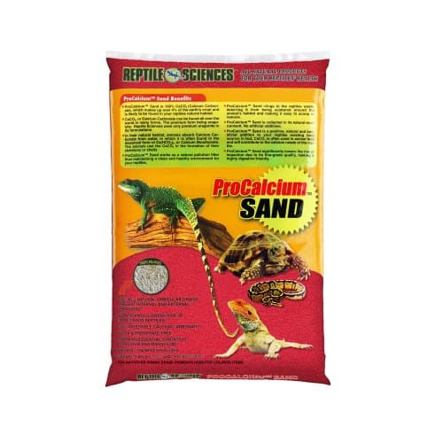 Reptile Sciences Terrarium Sand, 10-Pound, Red