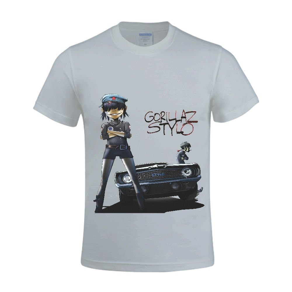 Madax Gorillaz Dirty Harry Men T Shirts Crew Neck Slim Fit