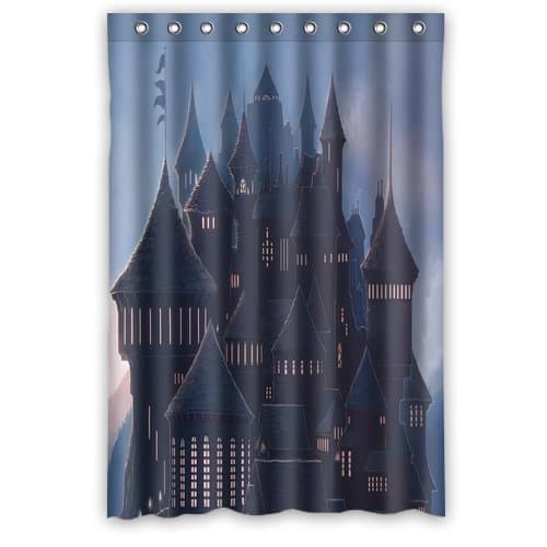 Fashionable Style Hogwarts Harry Potter Bathroom Shower Curtain,48-Inch Width X 72-Inch Length