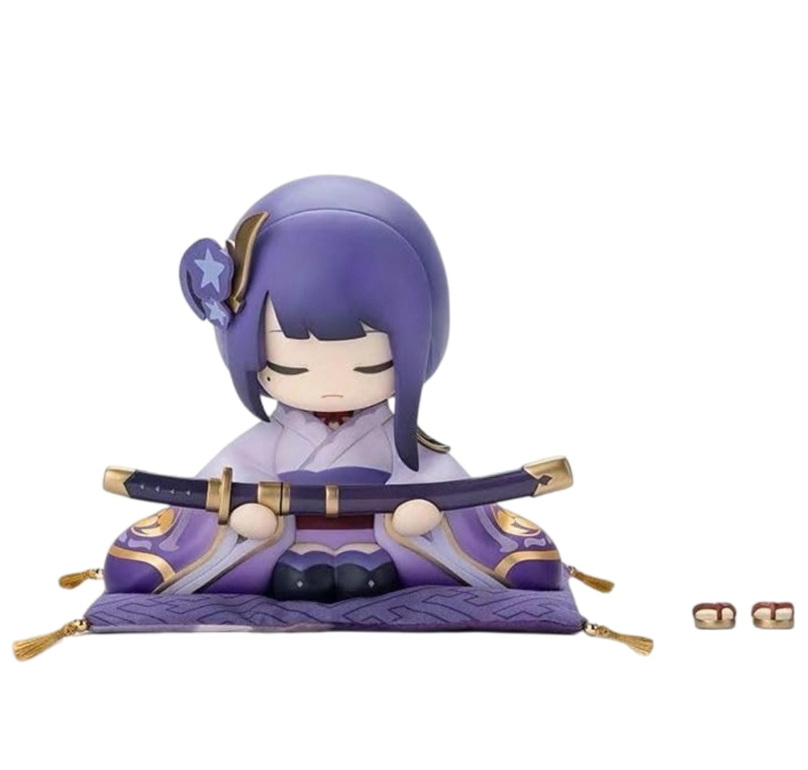 Raiden Shogun Figure for Genshin Impact's fans Raiden Ei Beelzebul PVC Model Collection 7in/18.5cm