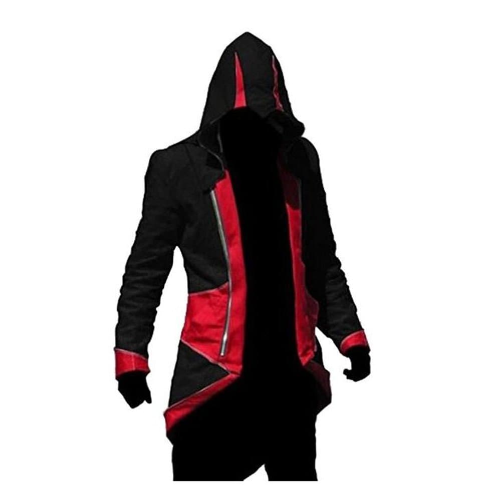 kayiman Halloween Cosplay Costume Cloak Long-Sleeved Jacket Coat Assassin's Creed Game Unisex Jacket