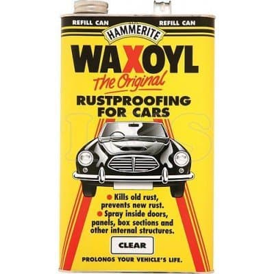 Hammerite Waxoyl Rustproofing Clear 5 Litre by Hammerite
