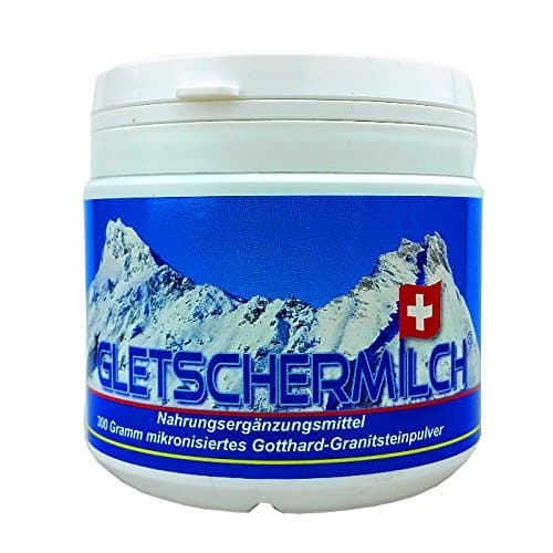 Glacial milk, Gletschermilch®, 300 grams, 3 months package, grain size 6 µm, from Switzerland (Schweizer Gotthard-Granit)