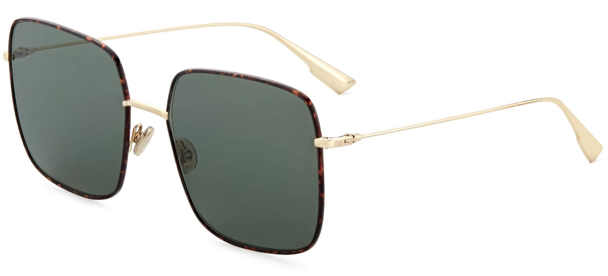 Christian Dior Pressure Gold Metal Pilot Sunglasses