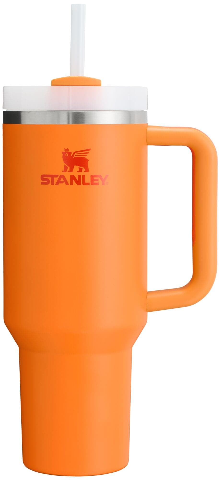 Stanley Quencher H2.0 Tumbler with Handle and Straw 40 oz | Flowstate 3-Position Lid | Cup Holder Compatible for Travel | Insulated Stainless Steel Cup | BPA-Free | Goldenrod