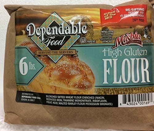 Masbia Dependable Food High Gluten Flour 6 LB 96 Oz. Pack Of 1.