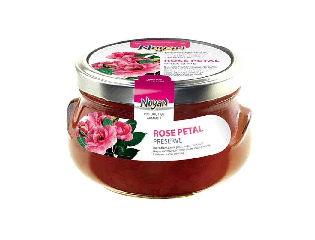 Rose Petal Preserves 1 Lb. 100% Organic. Armenia (Kosher)