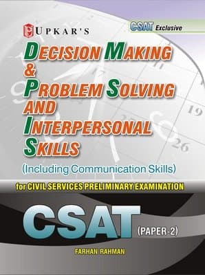 Decision Making & Problem Solving And Interpersonal Skills (For Csat Paper-Ii)