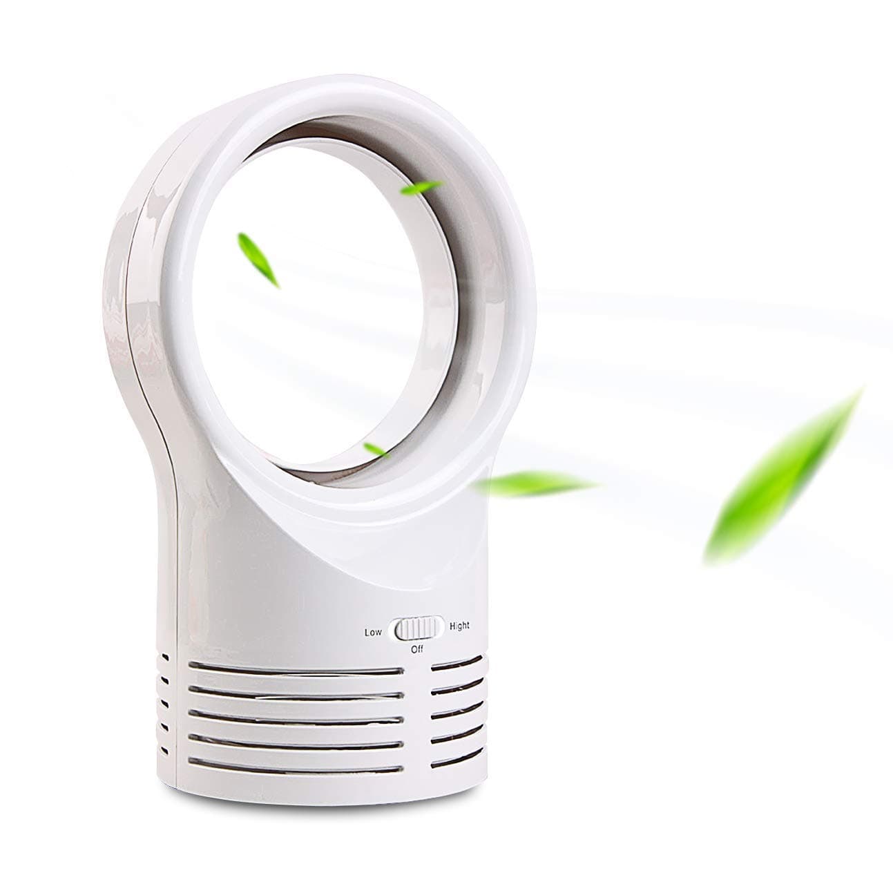 Lazaga Bladeless Fan, Portable Personal Air Cooler Desktop Air Multiplier Table Cooling Fan