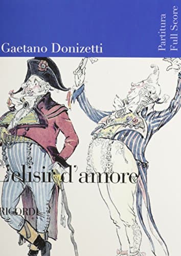 Elisir D'amore Score New Art Cover