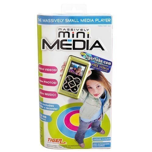 Hasbro Green - Massively Mini Media Music & Video Player