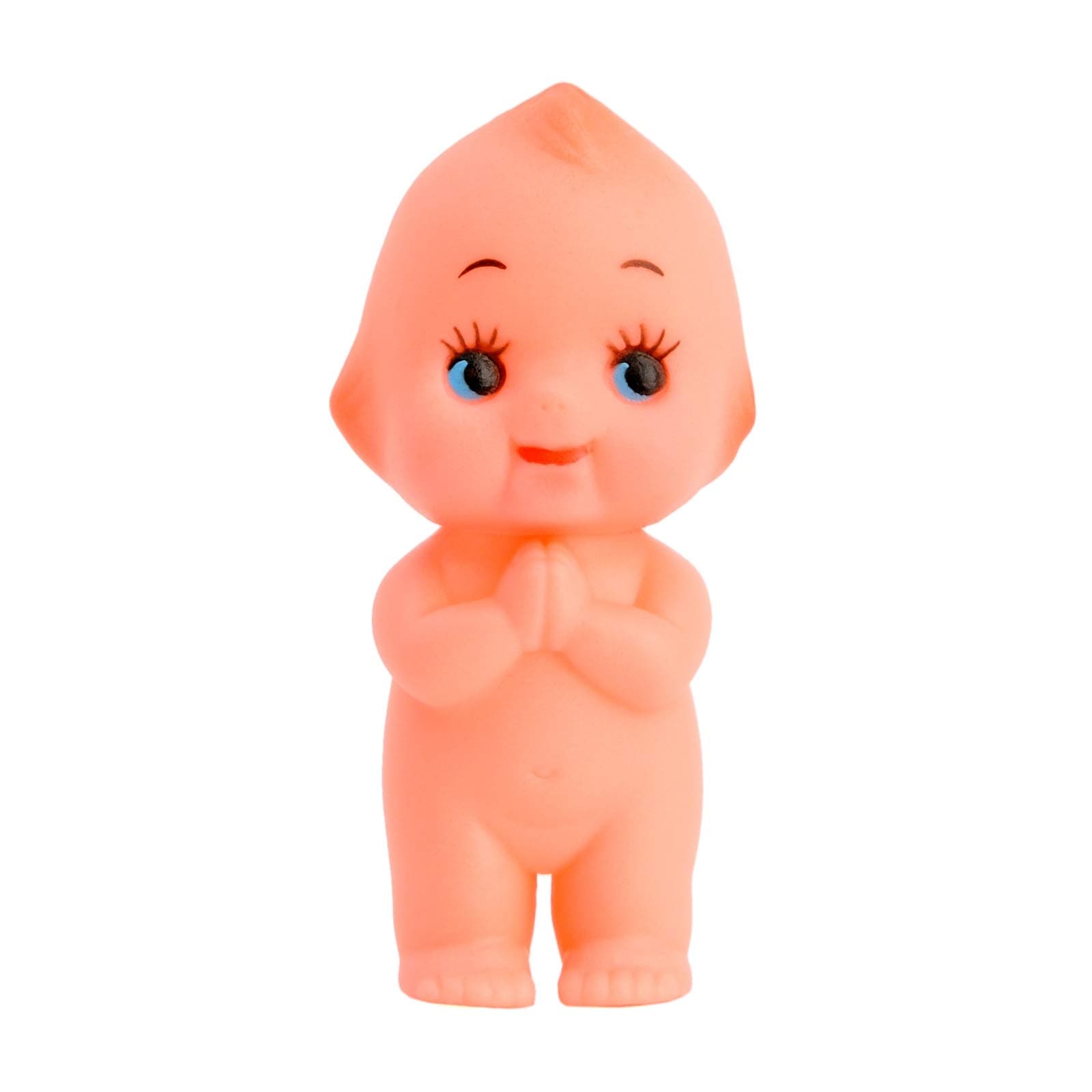 Cute Kawaii QP Baby Doll Charm Cupie Cupid Rubber Vinyl Figure Made Japan Collection Decoration Toy (Wish QP Doll)