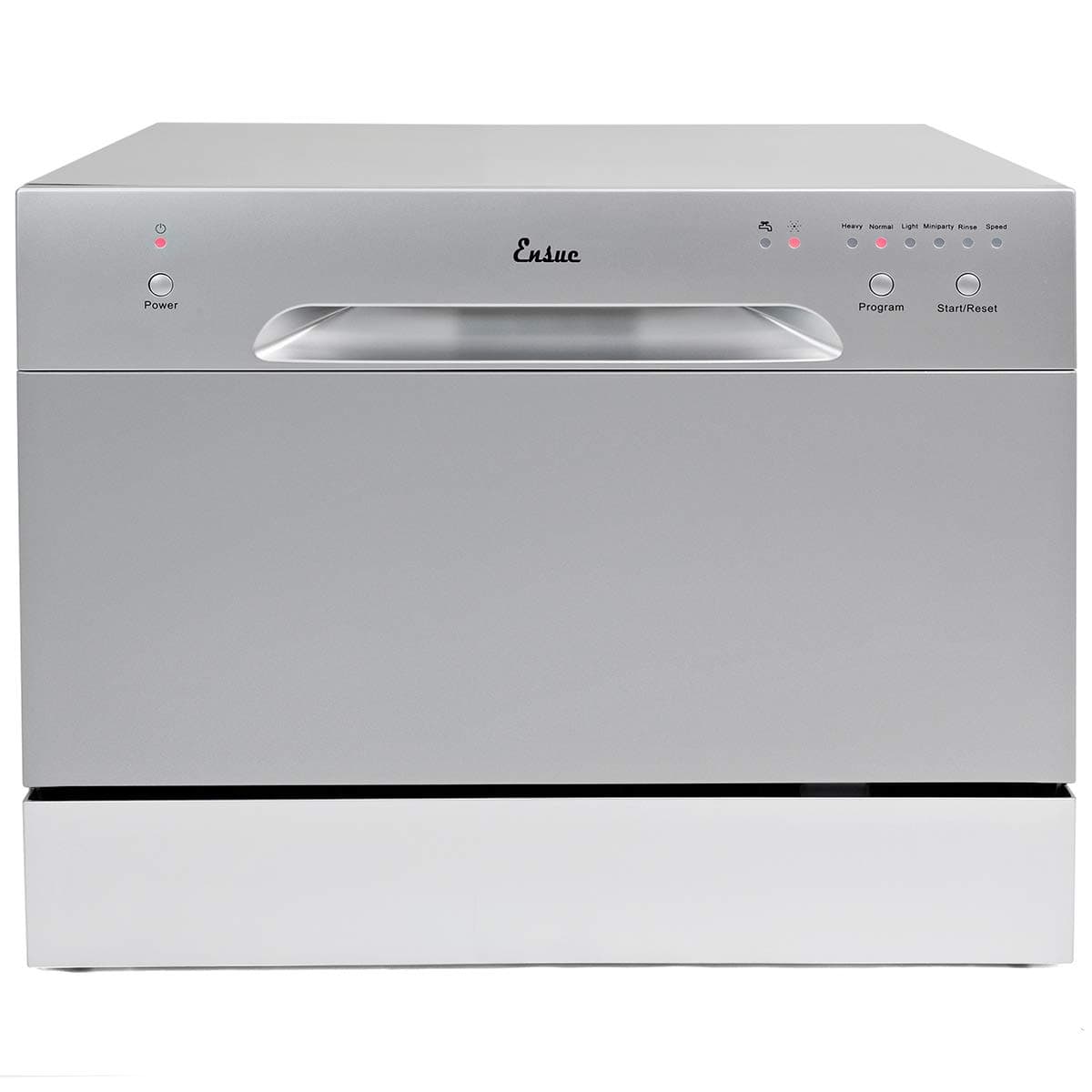 Ensue Countertop Dishwasher Portable Compact Dishwashing Machine Silver