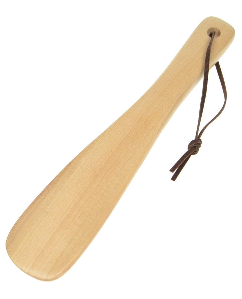 Delux Quality Wooden Shoe Horn Beech 19cm