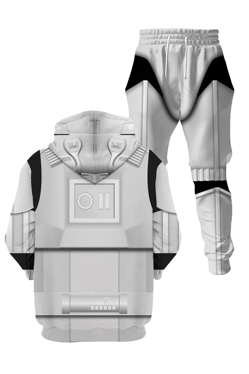 Unisex Adult Hoodies Print Set Halloween Carnival Party Cosplay Costume Suit