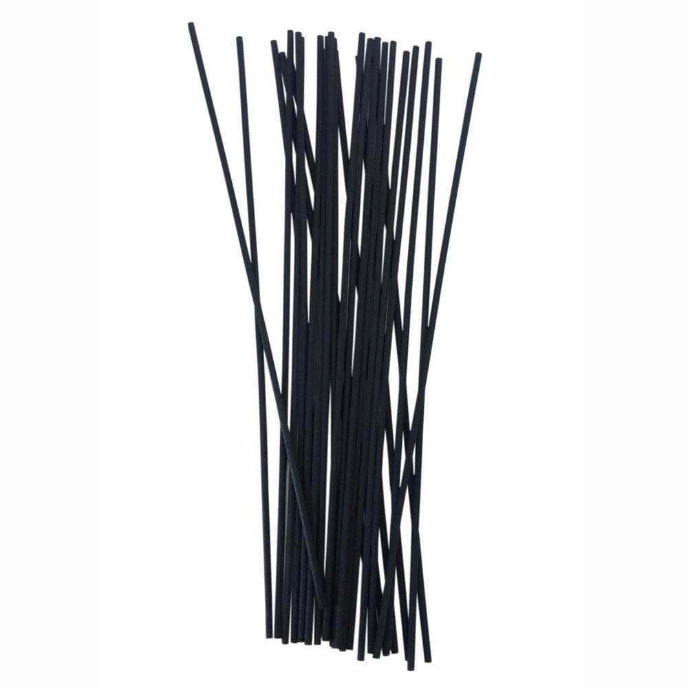 jecengs 12 inch (30cm) Fiber Stick Replacement Fragrance Reed Diffuser Sticks(50 black)