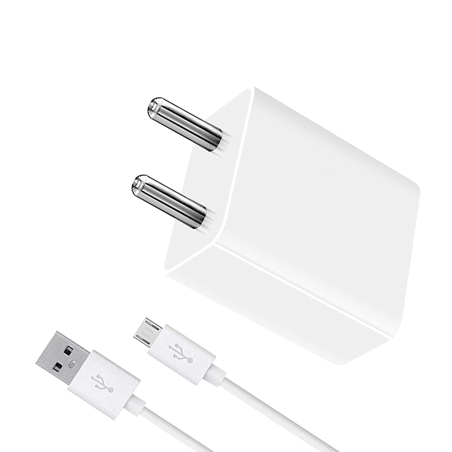 Fast Charger for Pantech C790 Reveal Charger Original Adapter Like Mobile Charger | Power Adapter | Wall Charger | Fast Charger | Android Smartphone Charger | Battery Charger | Hi Speed Travel Charger With 1 Meter Micro USB Cable Charging Cable Data Cable (2.4 Amp, RJ1-WHITE)