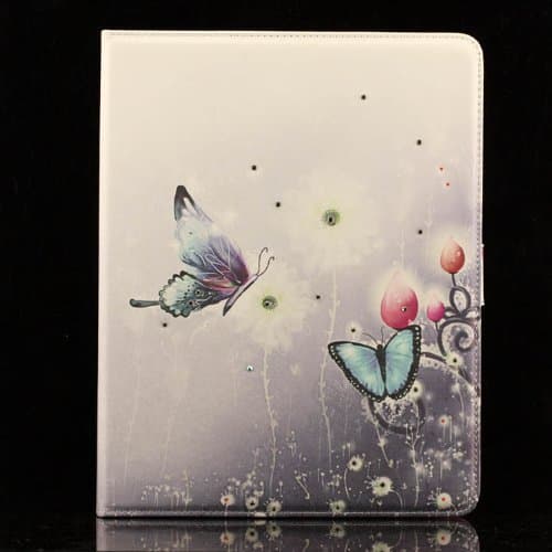 Flip Man Made Leather Butterfly Dandelion Case Cover Stand Pouch for Apple Ipad Mini