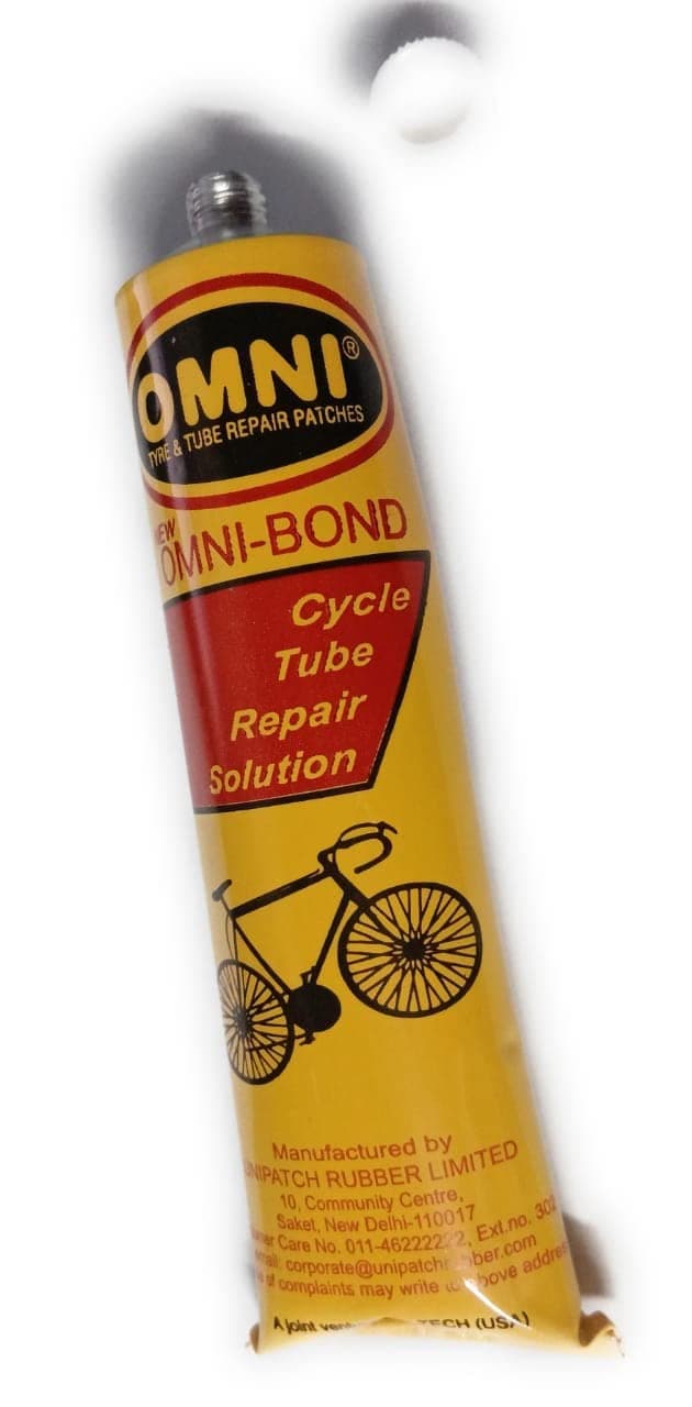 Omni Bond Cycle Tube Puncture Repair Solution Pack of 20 Pieces Tube (50 ml Each)