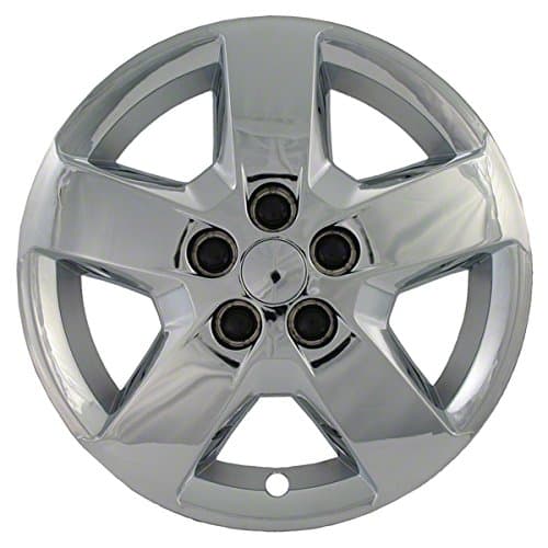 2008, 2009, 2010, 2011, 2012, 2013 Chevy HHR Chrome Factory Replica Bolt-ON Wheel Covers/HUBCAPS (Set of 4) - 16"