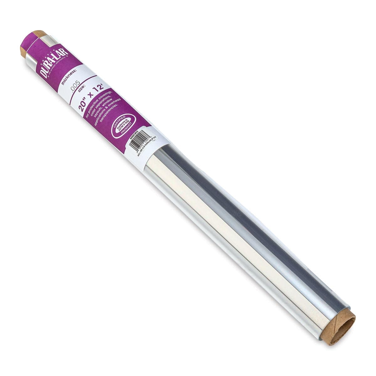 Grafix Clear 0.005 Dura-Lar Film Roll, 20-Inch by 12-Inch