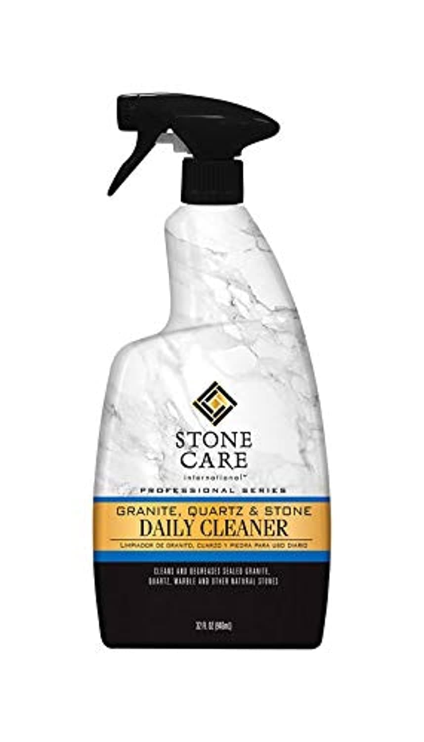 Stone Care International Granite Cleaner - 32 Fluid Ounces Granite & Stone Tile Travertine Limestone Slate Clean