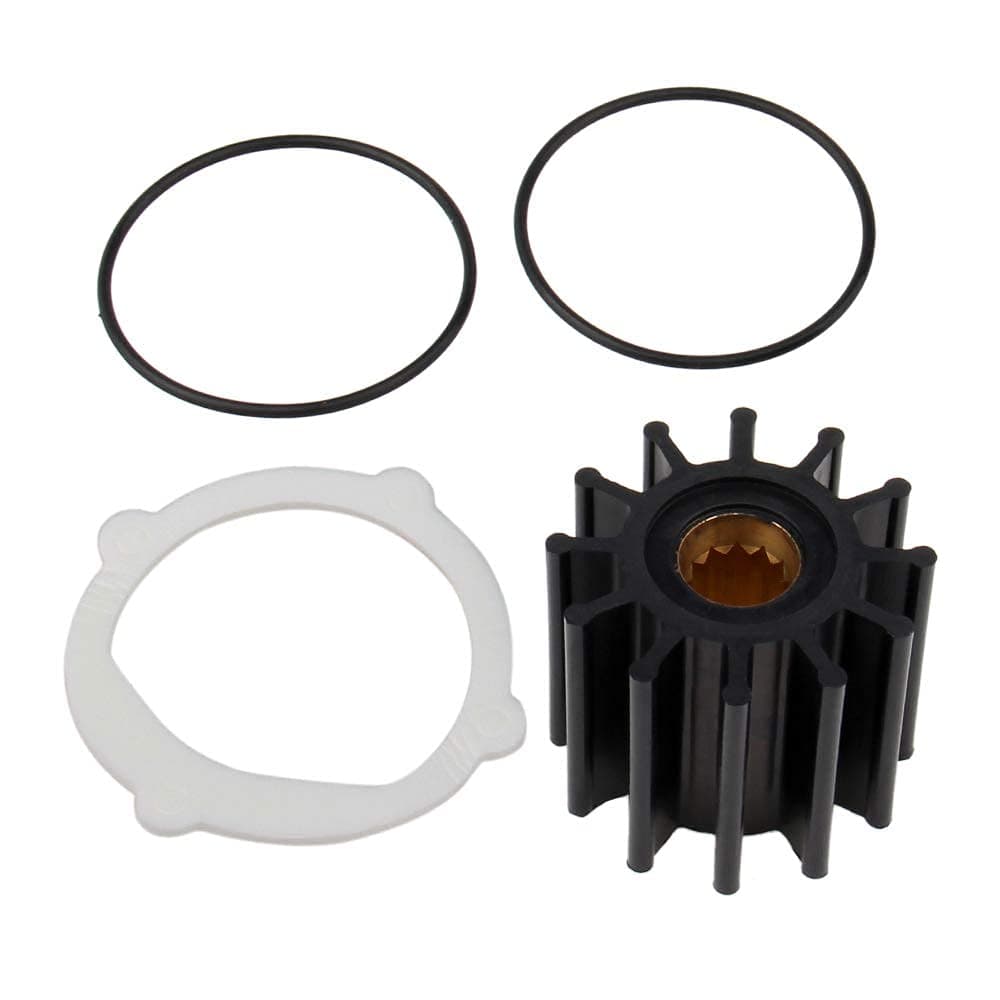 Water Pump Impeller Raw Sea Impeller Repair Kit Compatible With Johnson 09-812B-1 Yanmar 119773-42600 Sierra 18-3306 Indmar S685007