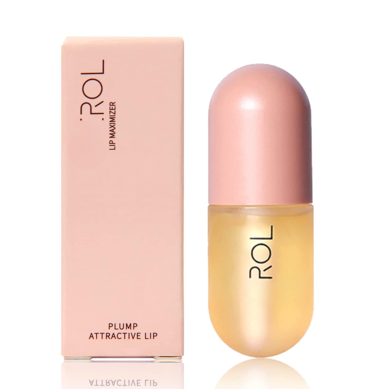 Natural Lip Plumper and Lip Care Serum, Lip Enhancer, Lip Gloss, Balm Maximizer for Fullness, Plumping and Moisturizing Lips