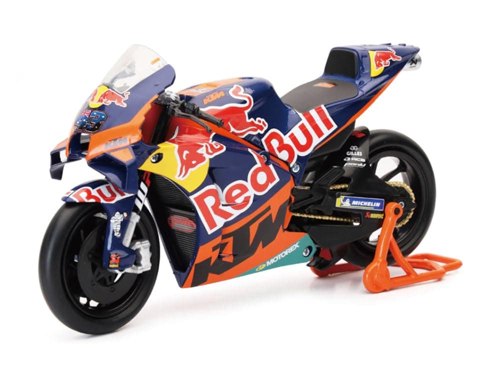 KTM RC16 Motorcycle #43 Jack Miller KTM Factory Racing MotoGP World Championship (2023) 1/12 Diecast Model by New Ray 58393