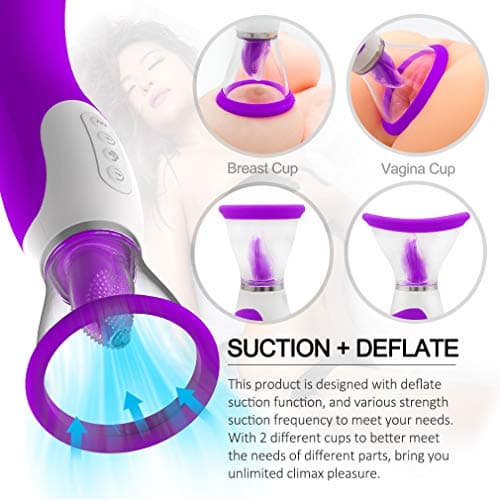 Six Toys for Female,Rabbit Lifelike Toys for Women Vibràntorfor Sex Women Adult Game Sexual Toyss for Woman Bullet Large Size Clitorial Sucking Toys T-Shirt,Rose Red