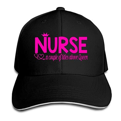 ZJXBaseball Cap Sandwich Cap Nurse Gifts Nursing Student Durable Baseball Cap Hats Adjustable Peaked Trucker Cap