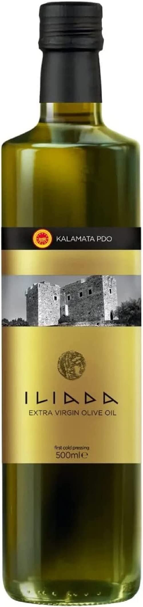 ILIADA Kalamata PDO Extra Virgin Olive Oil, 750 ML