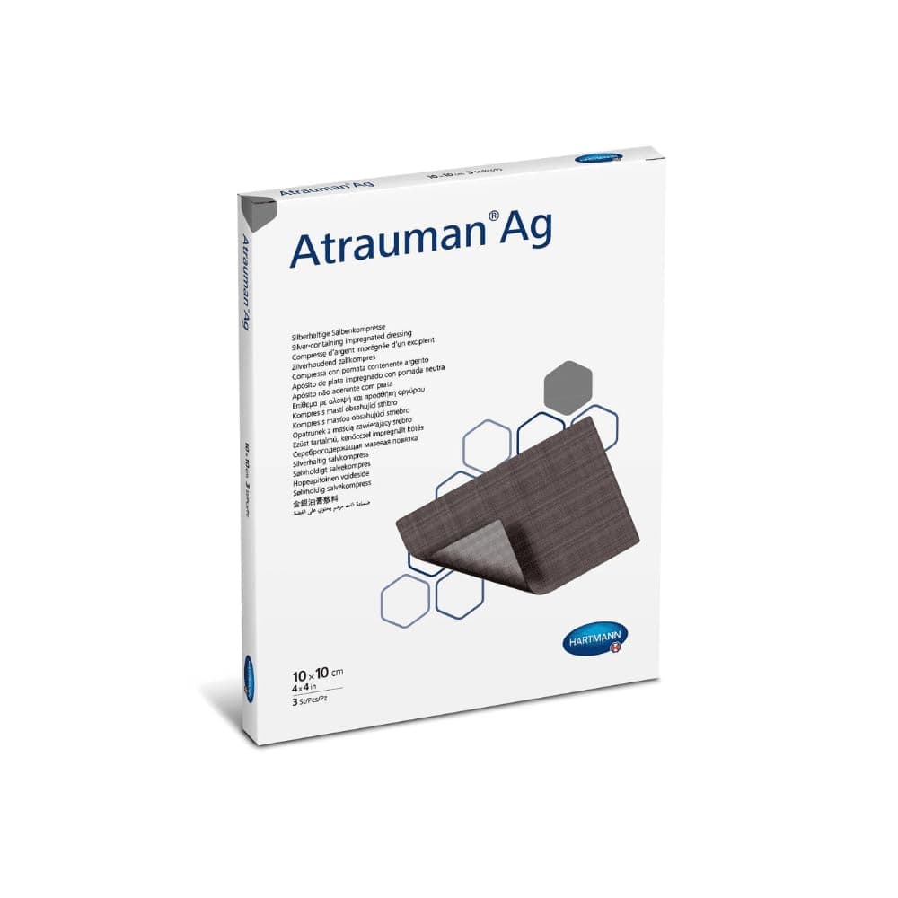 Atrauman Ag Sterile Dressing 10 x 10 cm (Pack of 10)