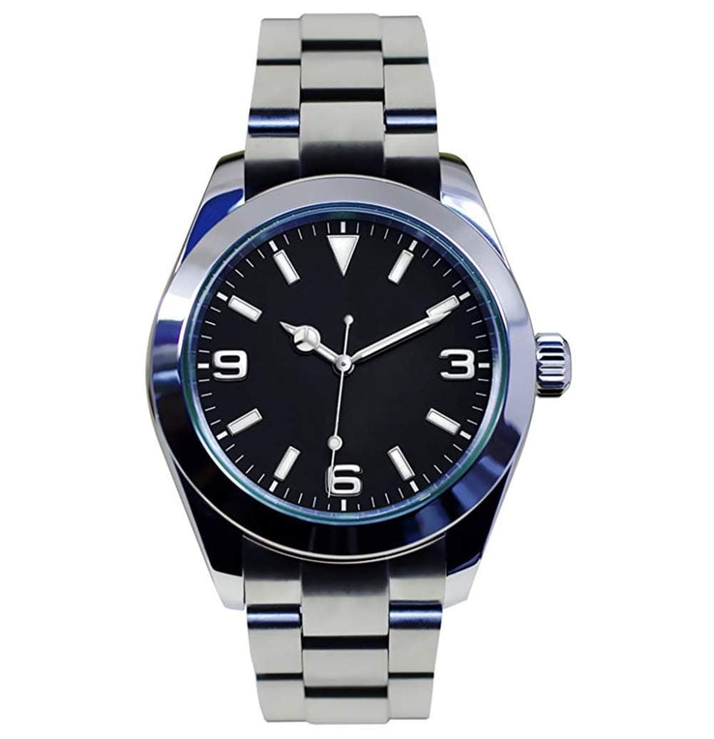 Whatswatch 40MM Black Dial Sapphire Glass Automatic Watch PA-0108