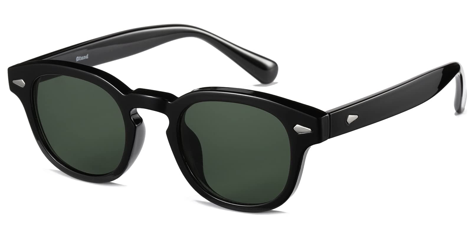 Unisex Vintage Retro Round Style Tinted Sunglasses For Men Women Fashion Circle Sun Glasses 46mm