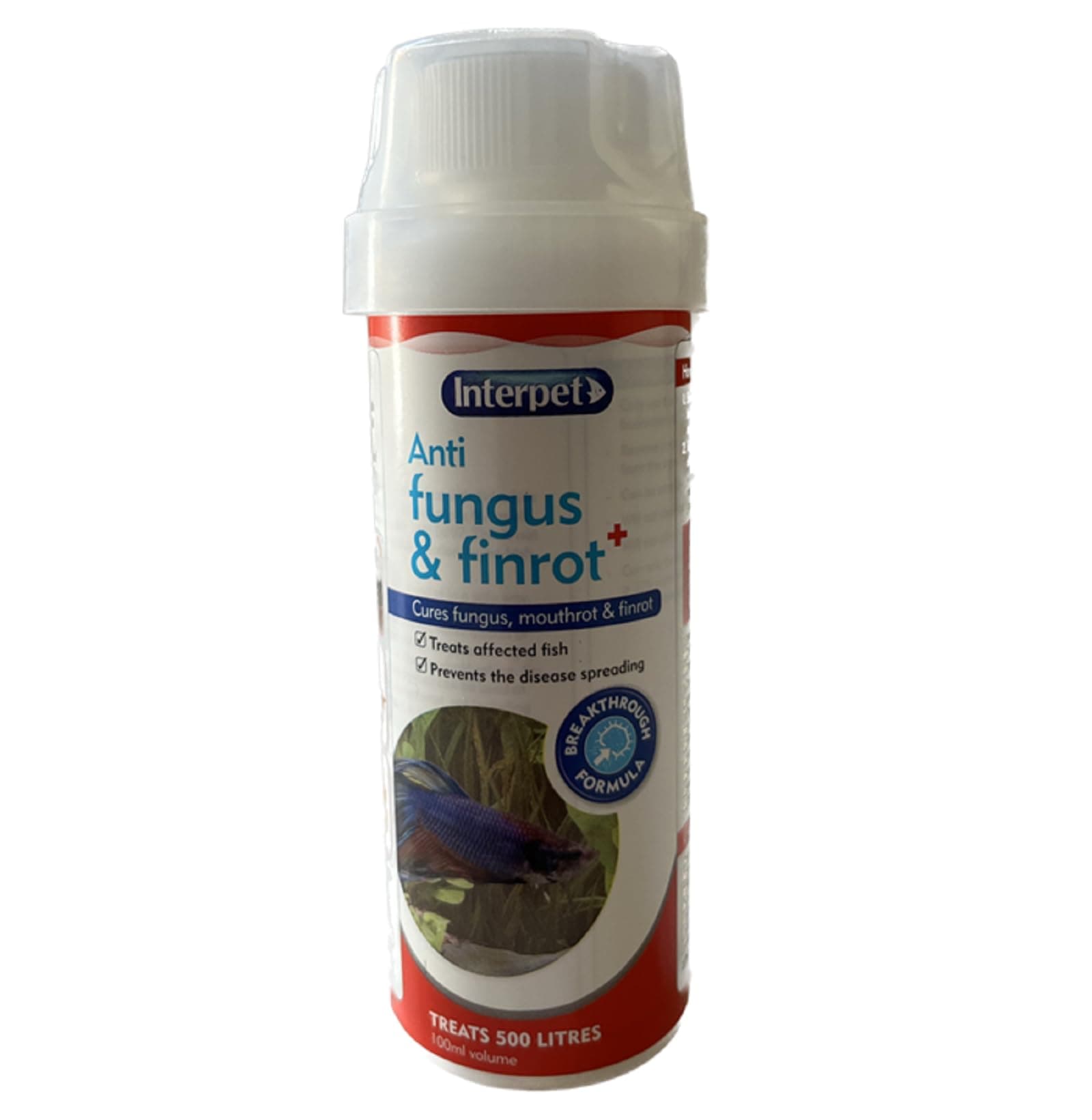 Interpet Anti-Fungus and Finrot Aquarium Fish Treatment, 100 ml