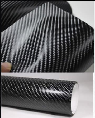 4D Black Carbon Fibre Car Vinyl wrap sticker film car vinyl wrapping 2Mx 1.52M