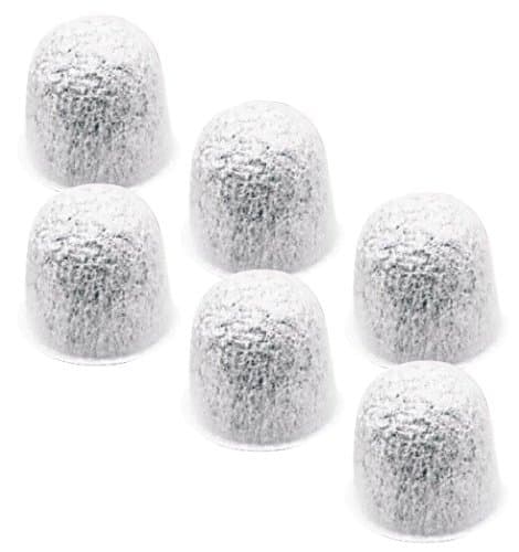 Nispira 6-Packs Coffee Maker Charcoal Water Filter Replacement Compatible with Hamilton Beach Coffeemaker BrewStation & Stay or Go (80674) - HOLDER NOT INCLUDED