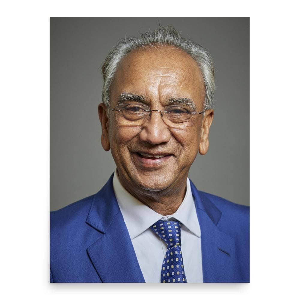 Lord Popat Official Portrait Poster Print - Wall Art for Home and Office Decor, No Frame, Large 18"x24"