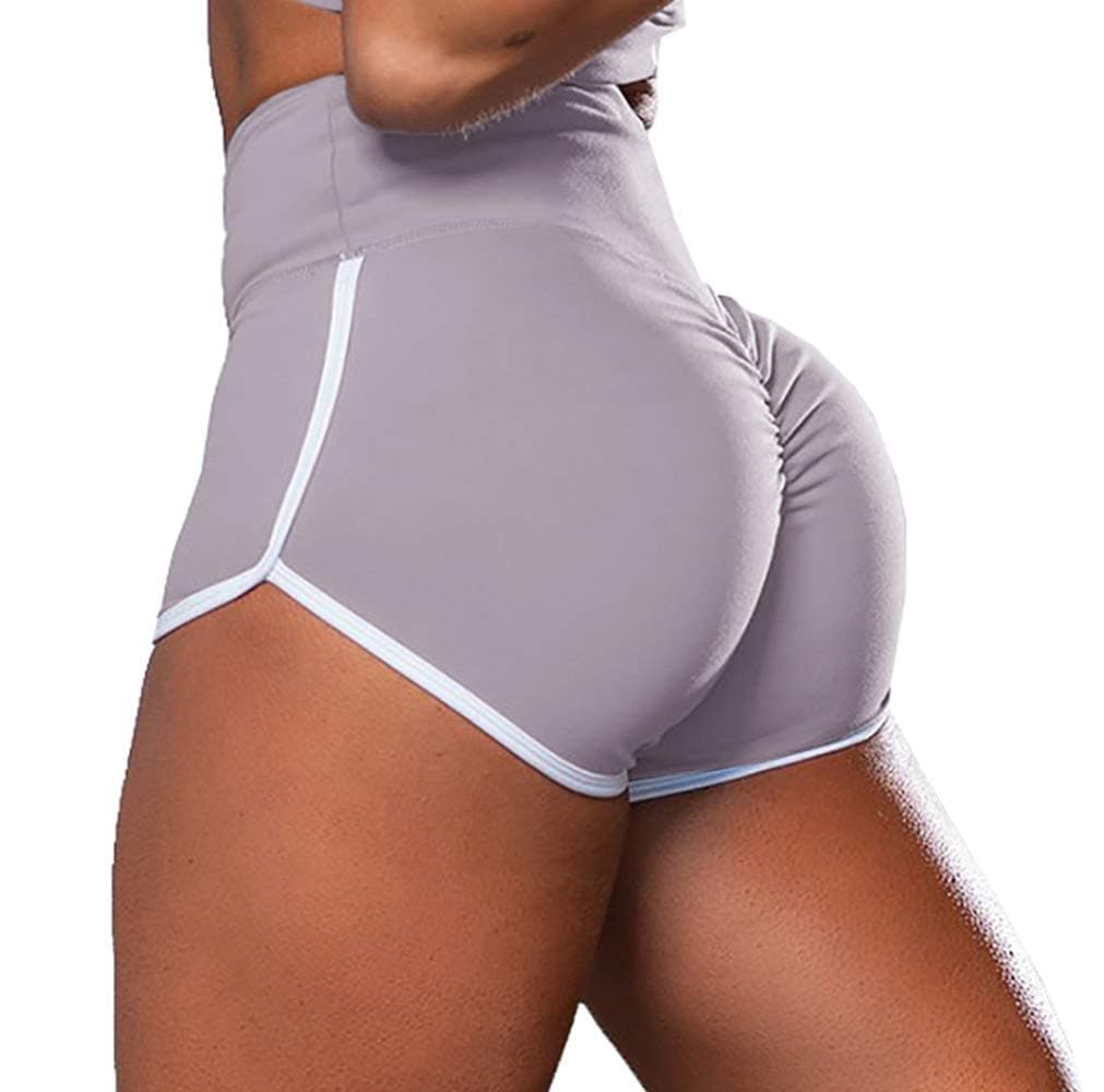 Aurgelmir Women's Workout Shorts Scrunch Booty Gym Yoga Pants Middle/High Waist Butt Lifting Sports Leggings