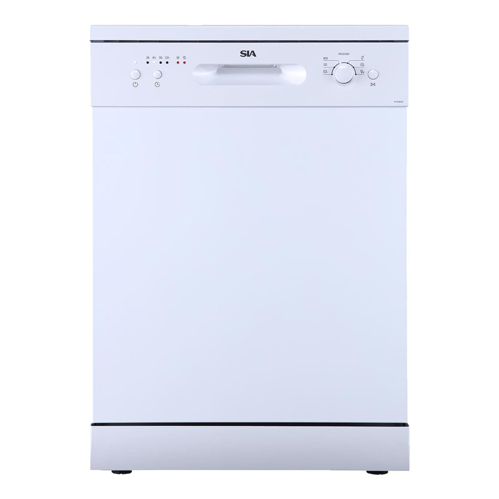 SFSD60W Freestanding Dishwasher, 12 Place Settings, 6 Program Settings, 30 Minute Quick Wash, White
