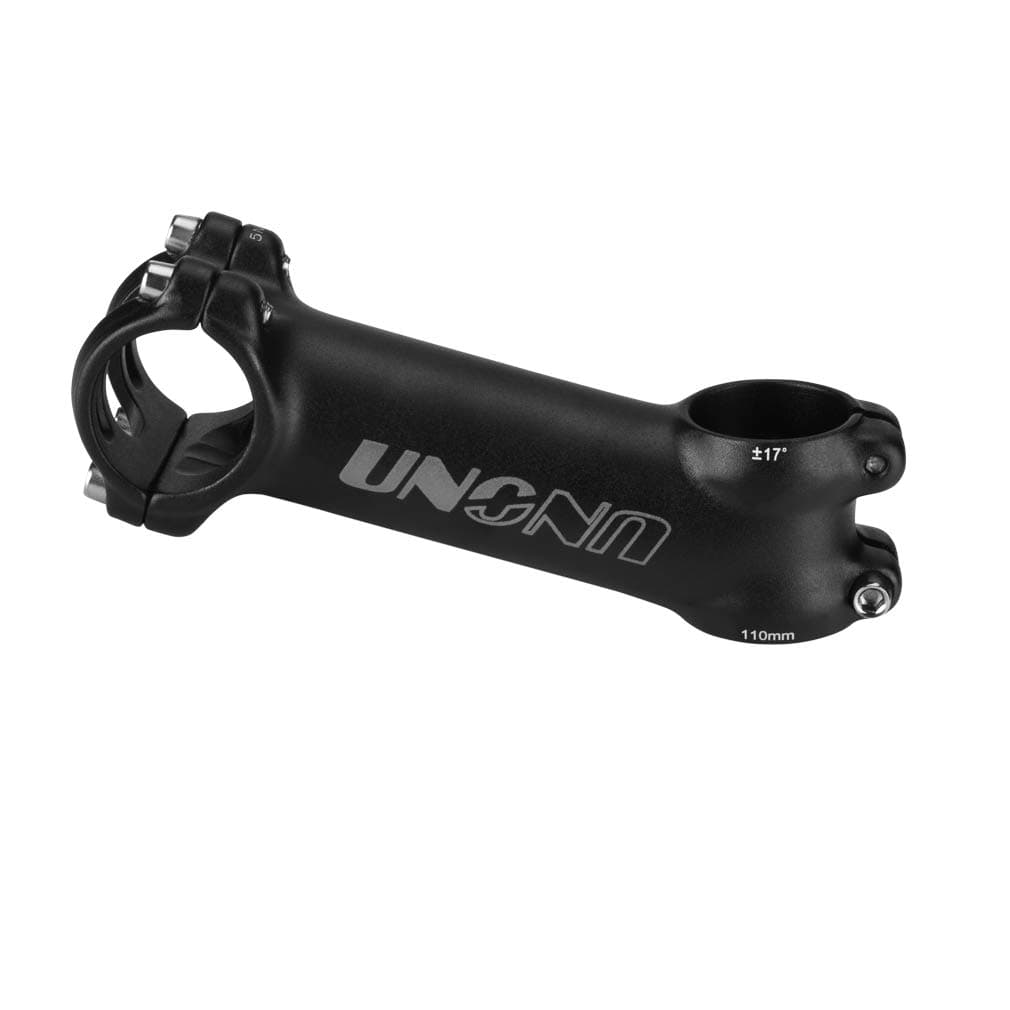 FOMTOR 25.4 31.8 Bike Stem 70mm 90mm 110mm 17 Degree Bicycle Handlebar Stem Riser MTB Stem Suitable for Mountain Bike Road Bike BMX MTB Black