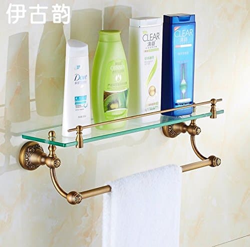 SK-European antique bathroom accessories makeup racks bar single-tier bathroom rack