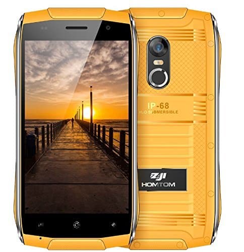 ZOJI Z6 - IP68 Waterproof Rugged 3G Android 6.0 Smartphone 4.7 inch Metallic Frame Ultra Slim MTK6580 Quad Core 1.3GHz 1GB RAM 8GB ROM Fingerprint Orange